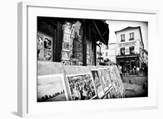 Gallery - Montmartre - Paris - France-Philippe Hugonnard-Framed Photographic Print