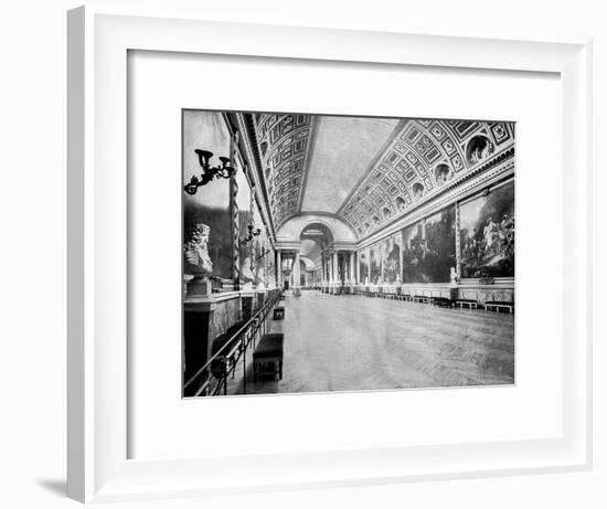 Gallery of Battles, Versailles, France, 1893-John L Stoddard-Framed Giclee Print