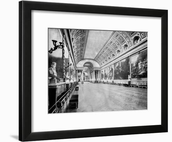 Gallery of Battles, Versailles, France, 1893-John L Stoddard-Framed Giclee Print