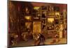 Gallery of the Louvre, 1831-33-Samuel Finley Breese Morse-Mounted Art Print