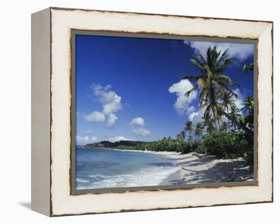 Galley Bay Beach, Antigua, Caribbean, West Indies, Central America-Ken Gillham-Framed Premier Image Canvas