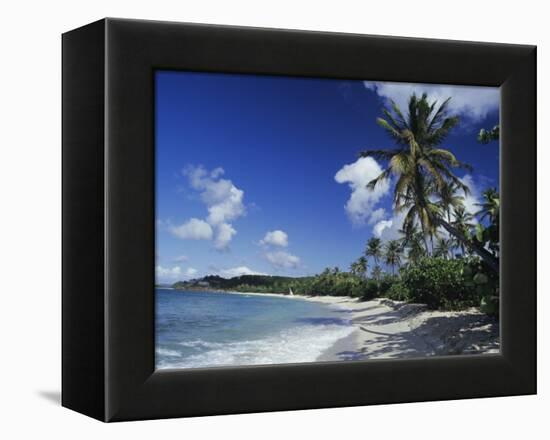 Galley Bay Beach, Antigua, Caribbean, West Indies, Central America-Ken Gillham-Framed Premier Image Canvas