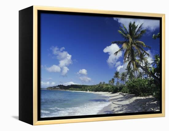 Galley Bay Beach, Antigua, Caribbean, West Indies, Central America-Ken Gillham-Framed Premier Image Canvas