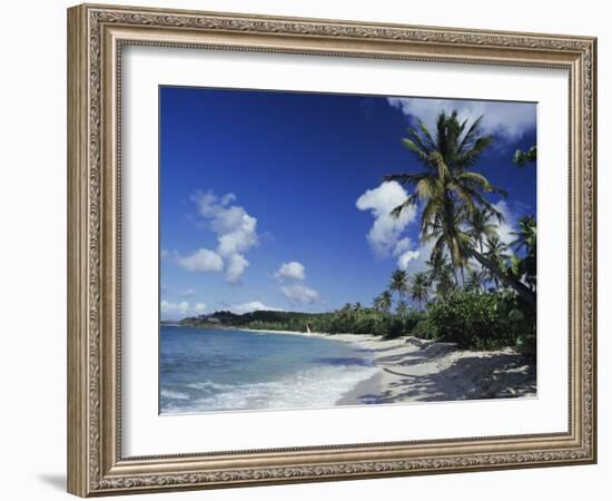 Galley Bay Beach, Antigua, Caribbean, West Indies, Central America-Ken Gillham-Framed Photographic Print