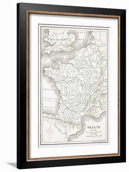 Gallia (Litho)-English-Framed Giclee Print