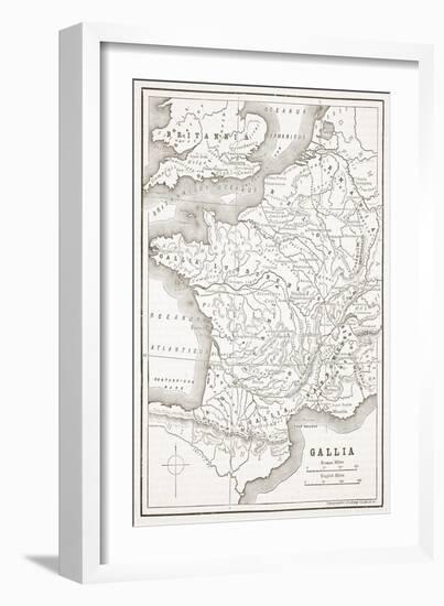 Gallia (Litho)-English-Framed Giclee Print