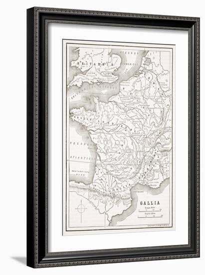 Gallia (Litho)-English-Framed Giclee Print