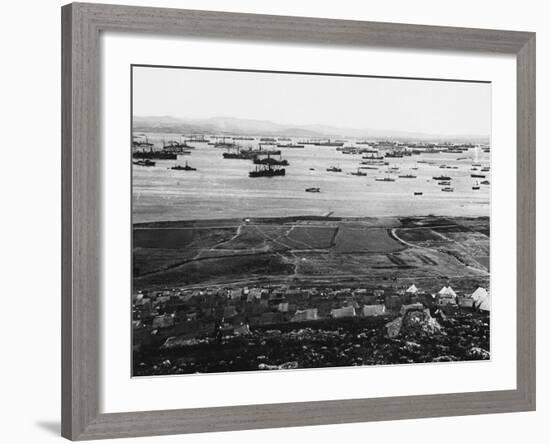 Gallipoli Preparation WWI-Robert Hunt-Framed Photographic Print