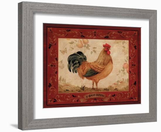 Gallo Dorato-Pamela Gladding-Framed Art Print