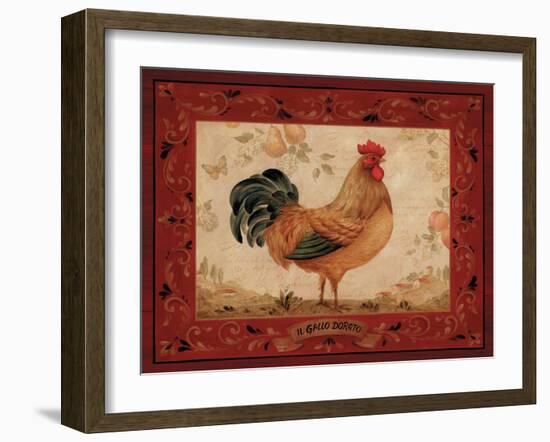 Gallo Dorato-Pamela Gladding-Framed Art Print