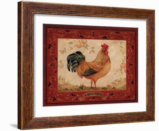 Gallo Dorato-Pamela Gladding-Framed Art Print