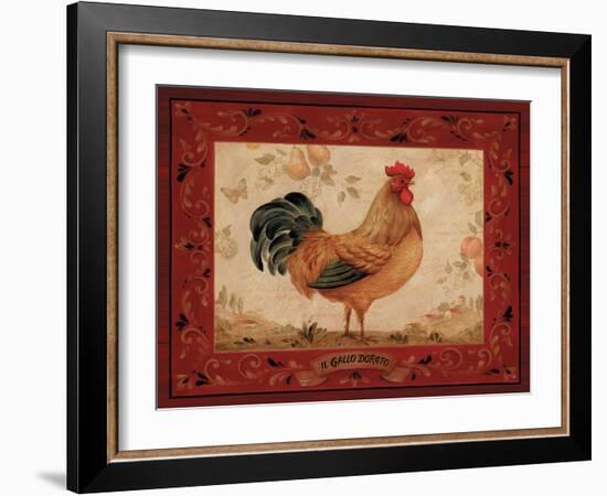 Gallo Dorato-Pamela Gladding-Framed Art Print