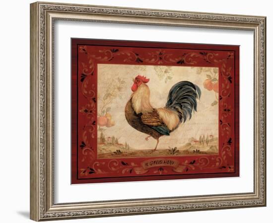 Gallo Nero-Pamela Gladding-Framed Art Print