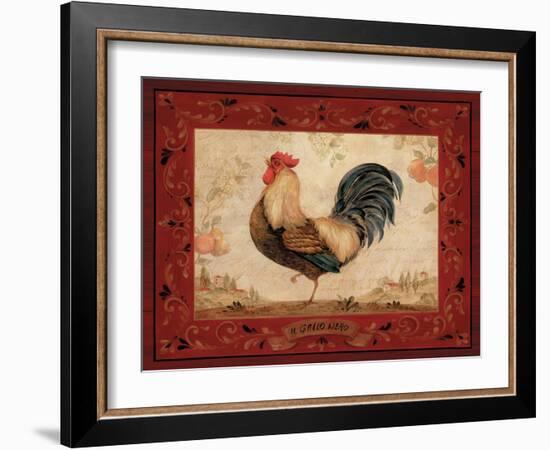 Gallo Nero-Pamela Gladding-Framed Art Print