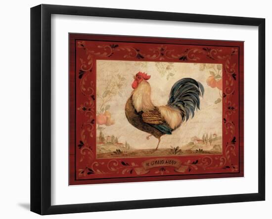 Gallo Nero-Pamela Gladding-Framed Art Print