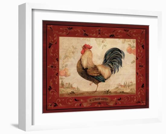 Gallo Nero-Pamela Gladding-Framed Art Print