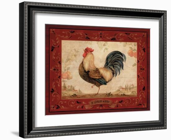 Gallo Nero-Pamela Gladding-Framed Art Print