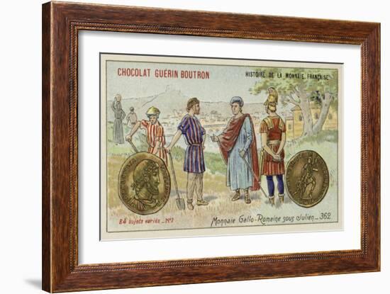 Gallo-Roman Money of the Reign of Julian, 362-null-Framed Giclee Print