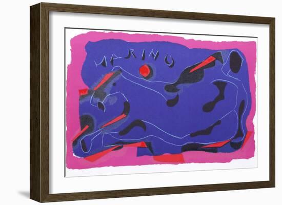 Galloping Horse (Homage a Marino)-Marino Marini-Framed Collectable Print