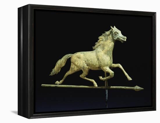 Galloping Horse Weathervane, Circa 1890-John Bachman-Framed Premier Image Canvas