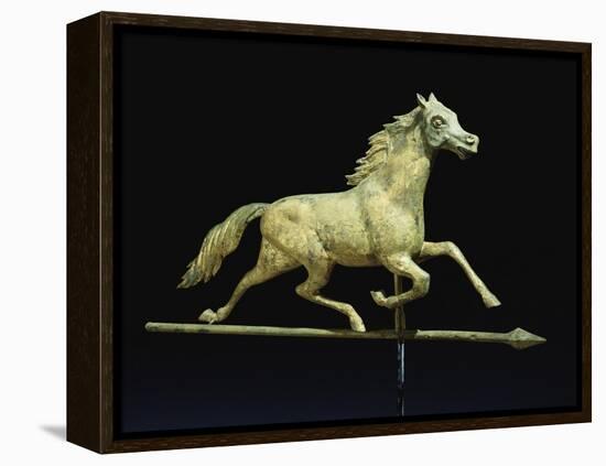 Galloping Horse Weathervane, Circa 1890-John Bachman-Framed Premier Image Canvas