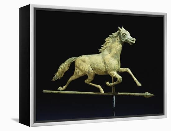 Galloping Horse Weathervane, Circa 1890-John Bachman-Framed Premier Image Canvas