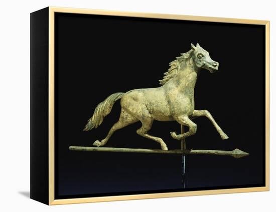 Galloping Horse Weathervane, Circa 1890-John Bachman-Framed Premier Image Canvas