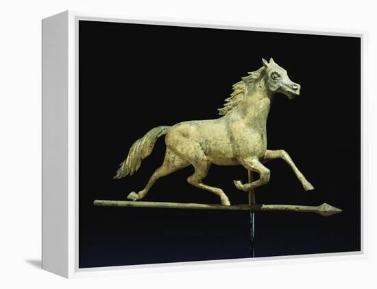 Galloping Horse Weathervane, Circa 1890-John Bachman-Framed Premier Image Canvas