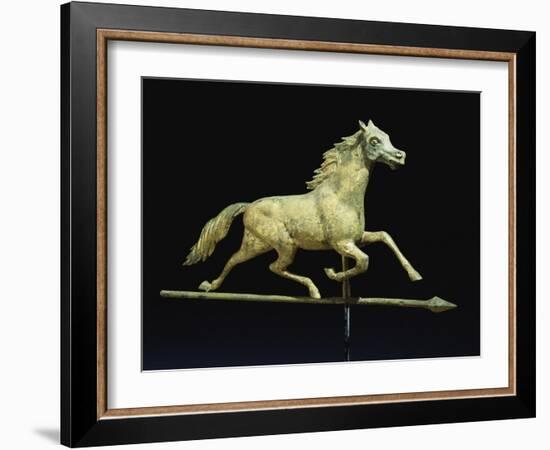 Galloping Horse Weathervane, Circa 1890-John Bachman-Framed Giclee Print