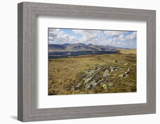 Galloway Hills from Rhinns of Kells, Dumfries and Galloway, Scotland, United Kingdom, Europe-Gary Cook-Framed Photographic Print