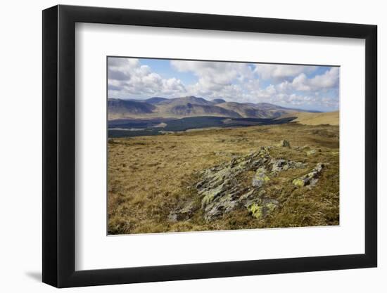 Galloway Hills from Rhinns of Kells, Dumfries and Galloway, Scotland, United Kingdom, Europe-Gary Cook-Framed Photographic Print