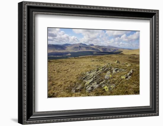 Galloway Hills from Rhinns of Kells, Dumfries and Galloway, Scotland, United Kingdom, Europe-Gary Cook-Framed Photographic Print