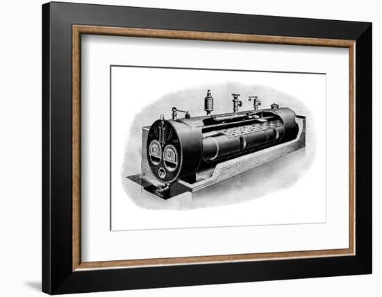 Galloway Steam Boiler-Mark Sykes-Framed Photographic Print