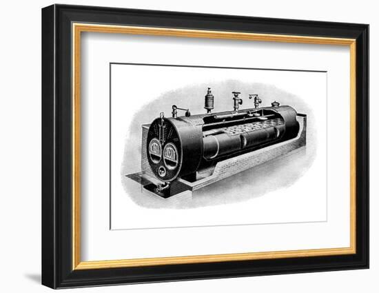 Galloway Steam Boiler-Mark Sykes-Framed Photographic Print