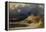 Gallows Hill under a thunderstorm (1835)-Karl Blechen-Framed Premier Image Canvas