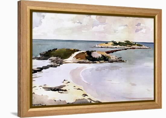 Gallows Island-Winslow Homer-Framed Premier Image Canvas