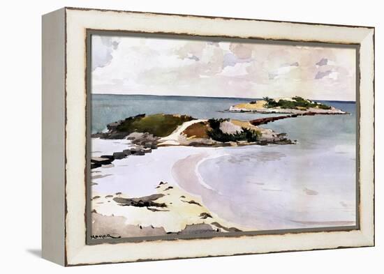 Gallows Island-Winslow Homer-Framed Premier Image Canvas