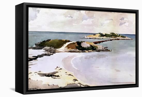 Gallows Island-Winslow Homer-Framed Premier Image Canvas