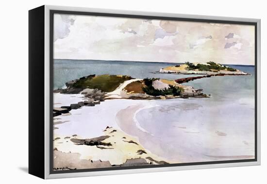 Gallows Island-Winslow Homer-Framed Premier Image Canvas