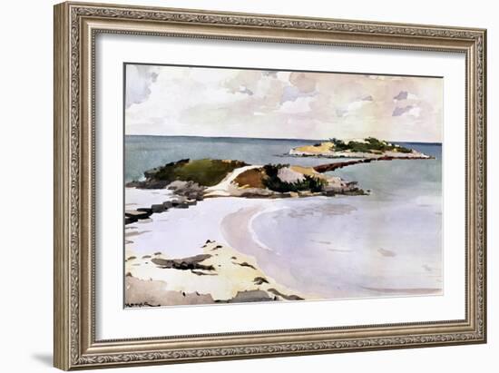 Gallows Island-Winslow Homer-Framed Giclee Print