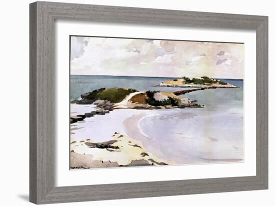 Gallows Island-Winslow Homer-Framed Giclee Print