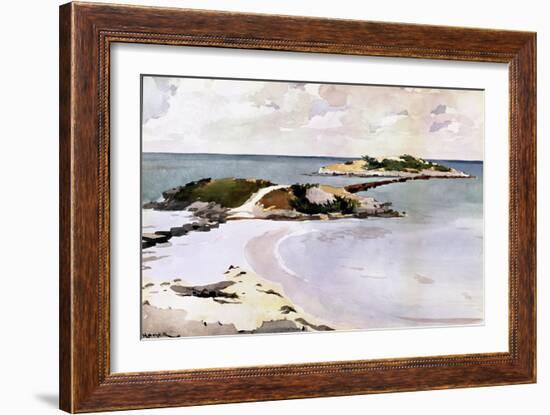 Gallows Island-Winslow Homer-Framed Giclee Print