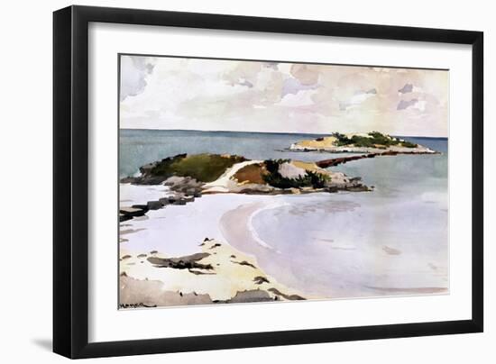 Gallows Island-Winslow Homer-Framed Giclee Print