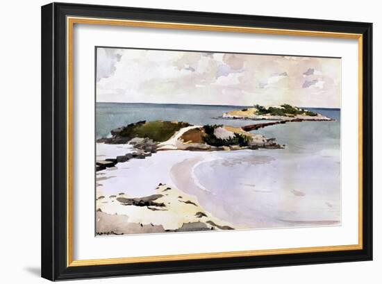 Gallows Island-Winslow Homer-Framed Giclee Print