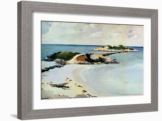 Gallows Island-Winslow Homer-Framed Giclee Print