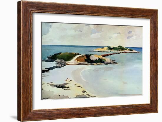 Gallows Island-Winslow Homer-Framed Giclee Print