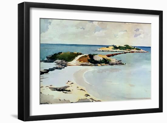 Gallows Island-Winslow Homer-Framed Giclee Print