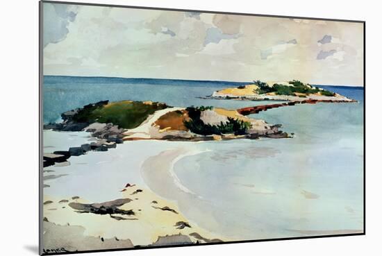 Gallows Island-Winslow Homer-Mounted Giclee Print