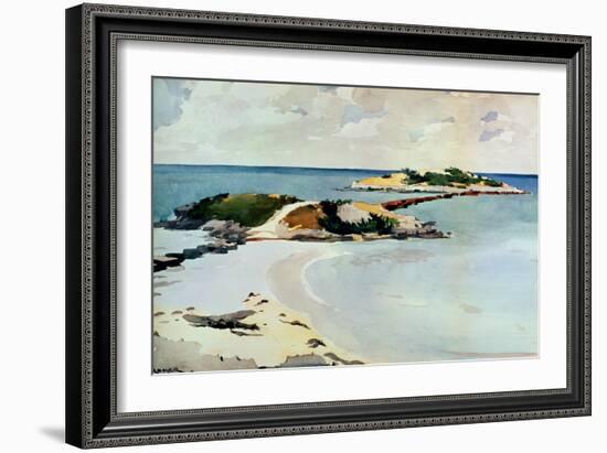 Gallows Island-Winslow Homer-Framed Giclee Print