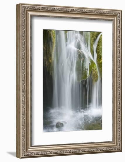 Galovacki Buk Waterfalls, Upper Lakes, Plitvice Lakes Np Croatia, October 2008-Biancarelli-Framed Photographic Print